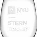 NYU Stern Stemless Wine Glasses Made in the USA - Set of 2 - Image 3