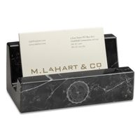 Central Michigan Marble Business Card Holder
