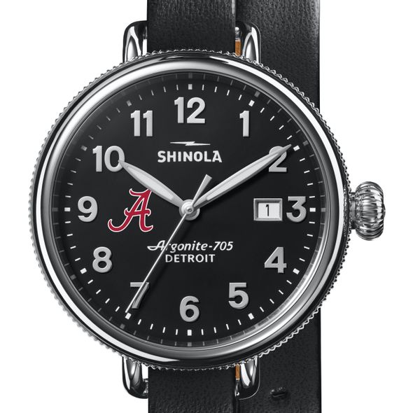 Alabama Shinola Watch, The Birdy 38mm Black Dial - Image 1
