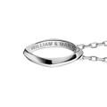 College of William & Mary Monica Rich Kosann Poesy Ring Necklace in Silver - Image 3