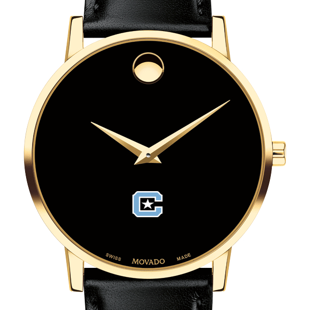 Citadel Men's Movado Gold Museum Classic Leather