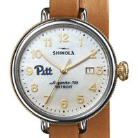 Pitt Shinola Watch, The Birdy 38mm MOP Dial