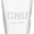 Christopher Newport University 16 oz Pint Glass - Image 3