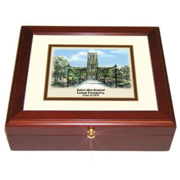 Lehigh Eglomise Desk Box