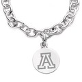 University of Arizona Sterling Silver Charm Bracelet - Image 2