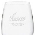 George Mason University Red Wine Glasses - Set of 2 - Image 3