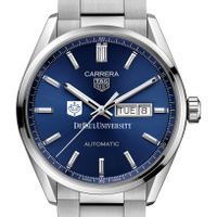 DePaul Men's TAG Heuer Carrera with Blue Dial & Day-Date Window