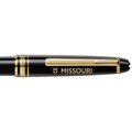 University of Missouri Montblanc Meisterstück Classique Ballpoint Pen in Gold - Image 2