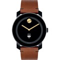University of Connecticut Men's Movado BOLD with Brown Leather Strap - Image 2