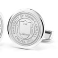 University of North Carolina Cufflinks in Sterling Silver - Image 2