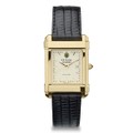 USNA Men's Gold Quad with Leather Strap - Image 2