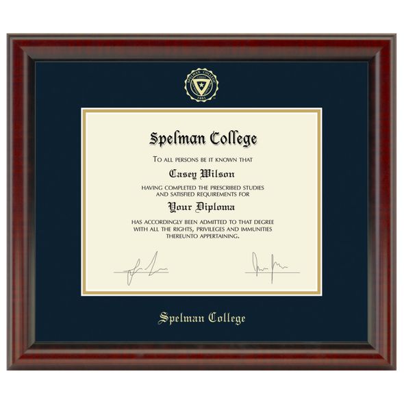 Spelman Diploma Frame, the Fidelitas - Image 1