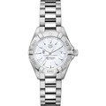 click to view St. John's University Women's TAG Heuer Steel Aquaracer w MOP Dial - Image 2