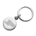 Purdue University Sterling Silver Insignia Key Ring - Image 1