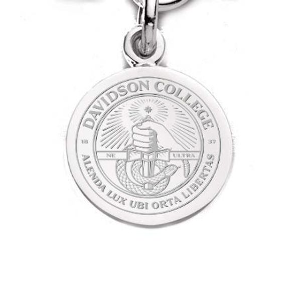 Davidson College Sterling Silver Charm - Image 1