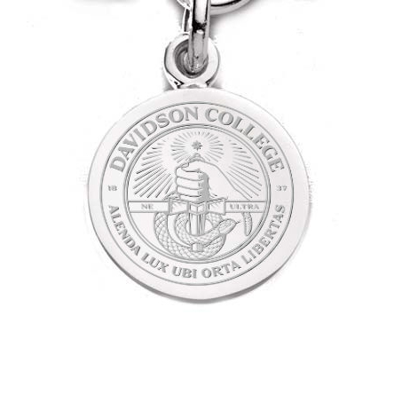 Davidson College Sterling Silver Charm