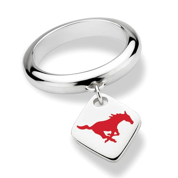 Southern Methodist University Sterling Silver Ring with Sterling Tag