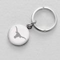 Texas Longhorns Sterling Silver Insignia Key Ring - Image 1