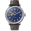 click to view Michigan Ross Shinola Watch, The Runwell Automatic 45mm Royal Blue Dial - Image 2