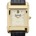 Bucknell Men's Gold Quad with Leather Strap - Image 1
