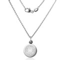 University of North Carolina Necklace with Charm in Sterling Silver - Image 2