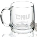 Christopher Newport University 13 oz Glass Coffee Mug - Image 2