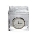 Stanford Glass Desk Clock by Simon Pearce - Image 1