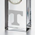 Tennessee Tall Glass Desk Clock by Simon Pearce - Image 2