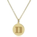 Duke 14K Gold Pendant & Chain - Image 1