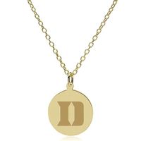 Duke 14K Gold Pendant & Chain