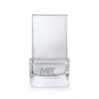 MIT Sloan Glass Phone Holder by Simon Pearce