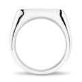 Carnegie Mellon Sterling Silver Round Signet Ring - Image 4