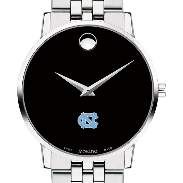 University of North Carolina Men's Movado Museum with Bracelet - Image 1