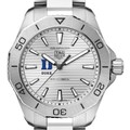 Duke Men's TAG Heuer Steel Aquaracer with Silver Dial - Image 1