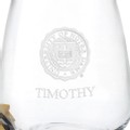 University of Notre Dame Stemless Wine Glasses - Set of 2 - Image 3