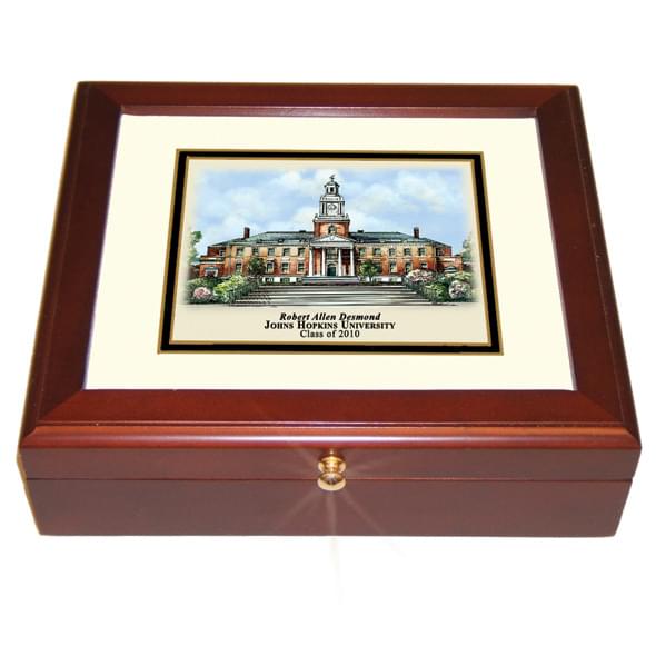 Johns Hopkins Eglomise Desk Box