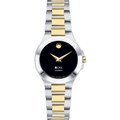 UVA Darden Women's Movado Collection Two-Tone Watch with Black Dial - Image 2