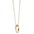 Tuskegee Monica Rich Kosann Poesy Ring Necklace in Gold - Image 2