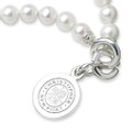 Christopher Newport University Pearl Bracelet with Sterling Silver Charm - Image 2
