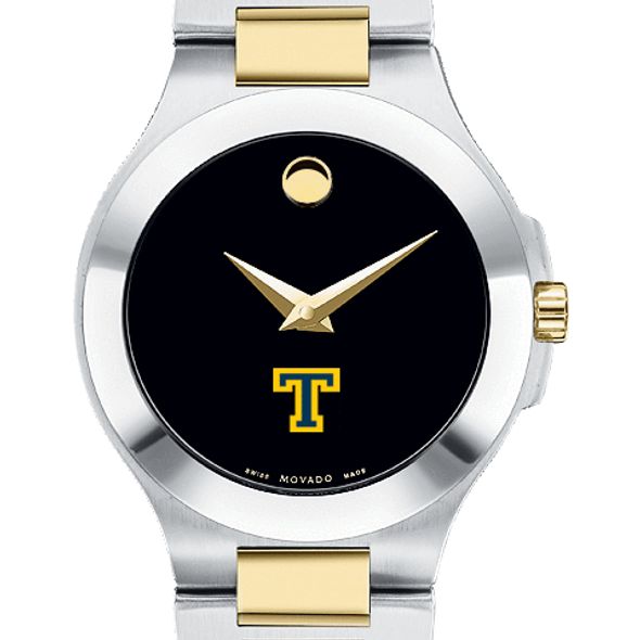 Trinity Women's Movado Collection Two-Tone Watch with Black Dial - Image 1