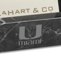 University of Miami Marble Business Card Holder - Image 2