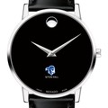 Seton Hall Men's Movado Museum with Leather Strap - Image 1