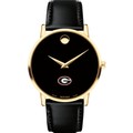 UGA Men's Movado Gold Museum Classic Leather - Image 2