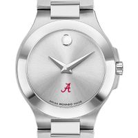 Alabama Women's Movado Collection Stainless Steel Watch with Silver Dial