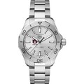 Auburn Men's TAG Heuer Steel Aquaracer with Silver Dial - Image 2