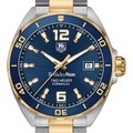 click to view Berkeley Haas Men's TAG Heuer Two-Tone Formula 1 with Blue Dial & Bezel - Image 1