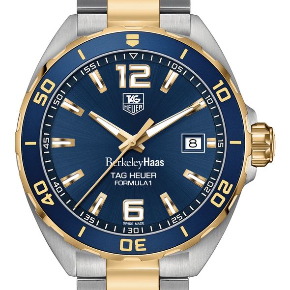 Berkeley Haas Men's TAG Heuer Two-Tone Formula 1 with Blue Dial & Bezel - Image 1