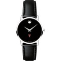 Texas Tech Women's Movado Museum with Leather Strap - Image 2