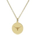 Texas Longhorns 18K Gold Pendant & Chain - Image 2
