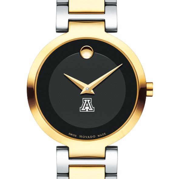 University of Arizona Women's Movado Two-Tone Modern Classic Museum with Bracelet